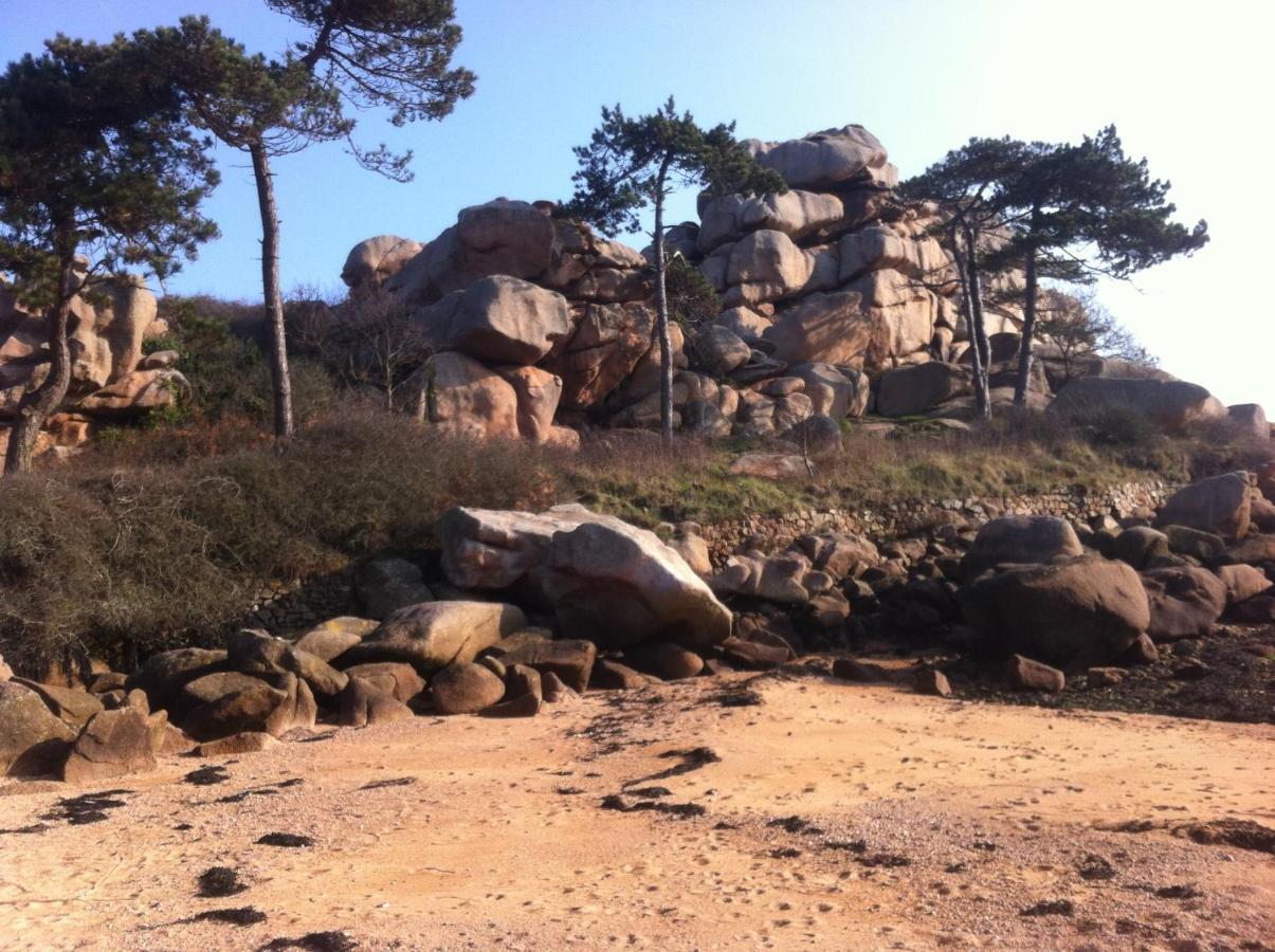 Trestraou, Cote De Granit Rose, Studio Vue Mer, Rez-de-chaussee Hébergement de vacances *