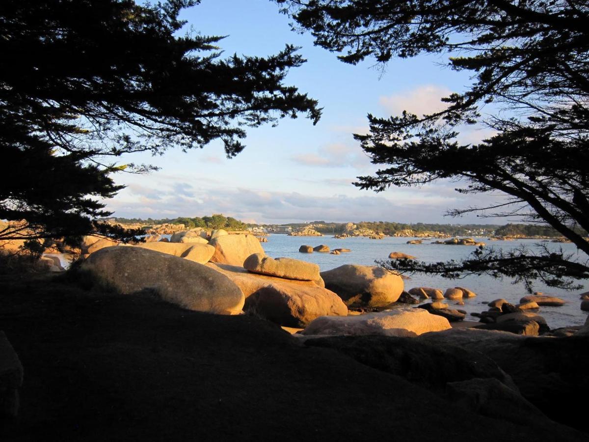 Trestraou, Cote De Granit Rose, Studio Vue Mer, Rez-de-chaussee Hébergement de vacances Perros-Guirec